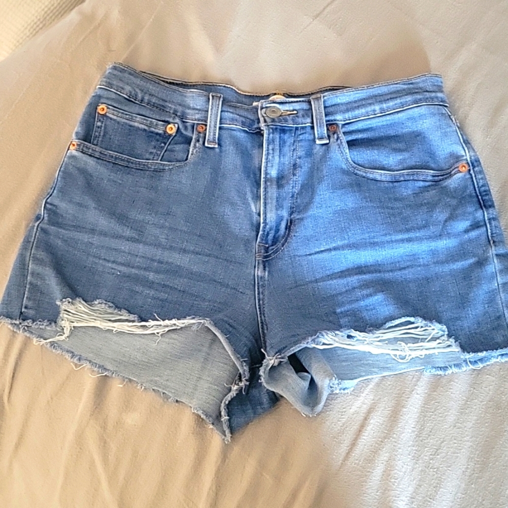 Levi's high rise shorts Like New